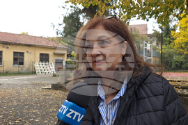 Ловеч - Детско полицейско управление - занятие със служебно куче