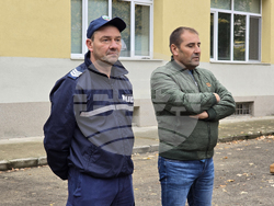 Ловеч - Детско полицейско управление - занятие със служебно куче