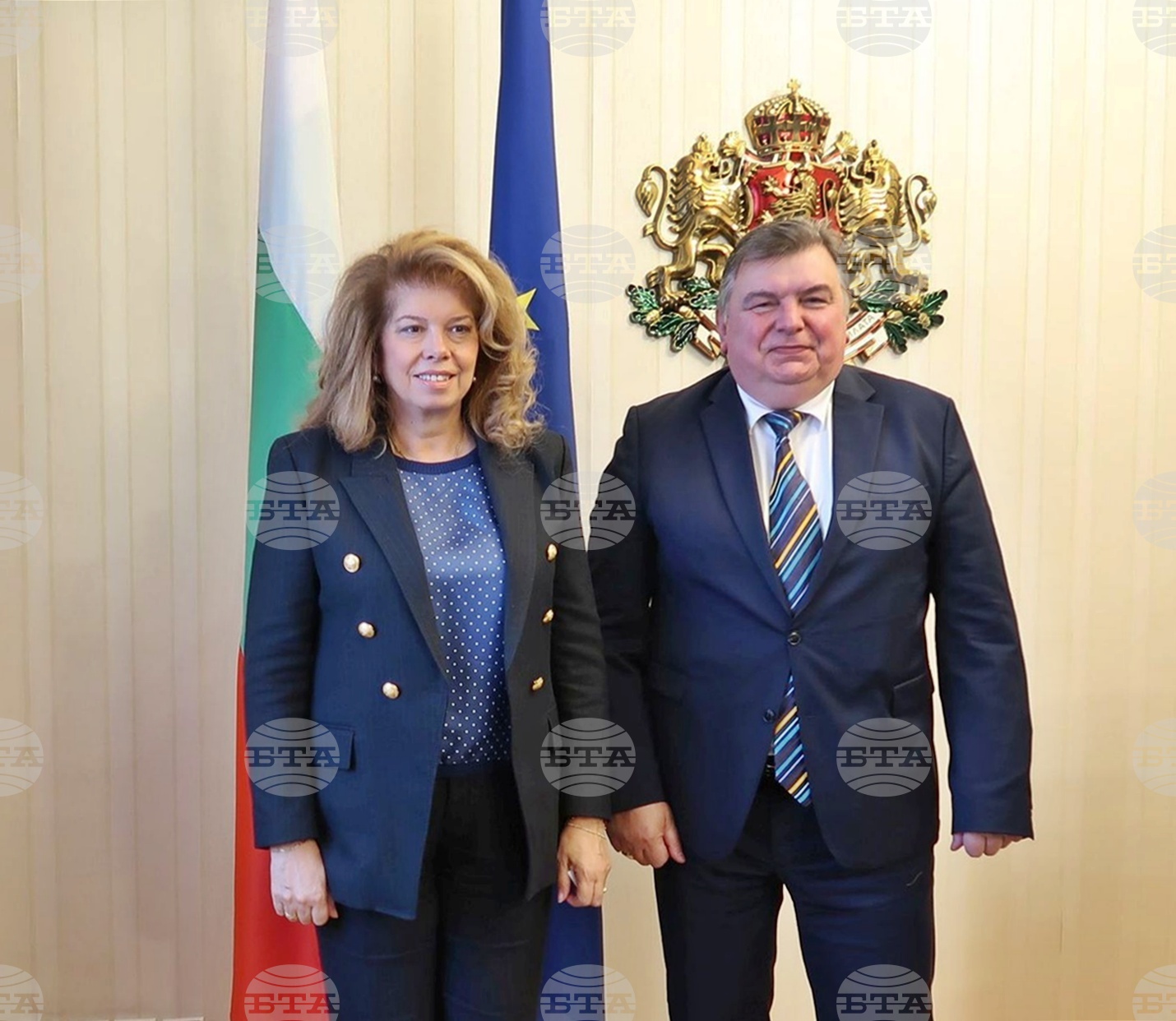 Jotova in moldavski veleposlanik razpravljala o razvoju okraja Taraclia, naseljenega pretežno z Bolgari