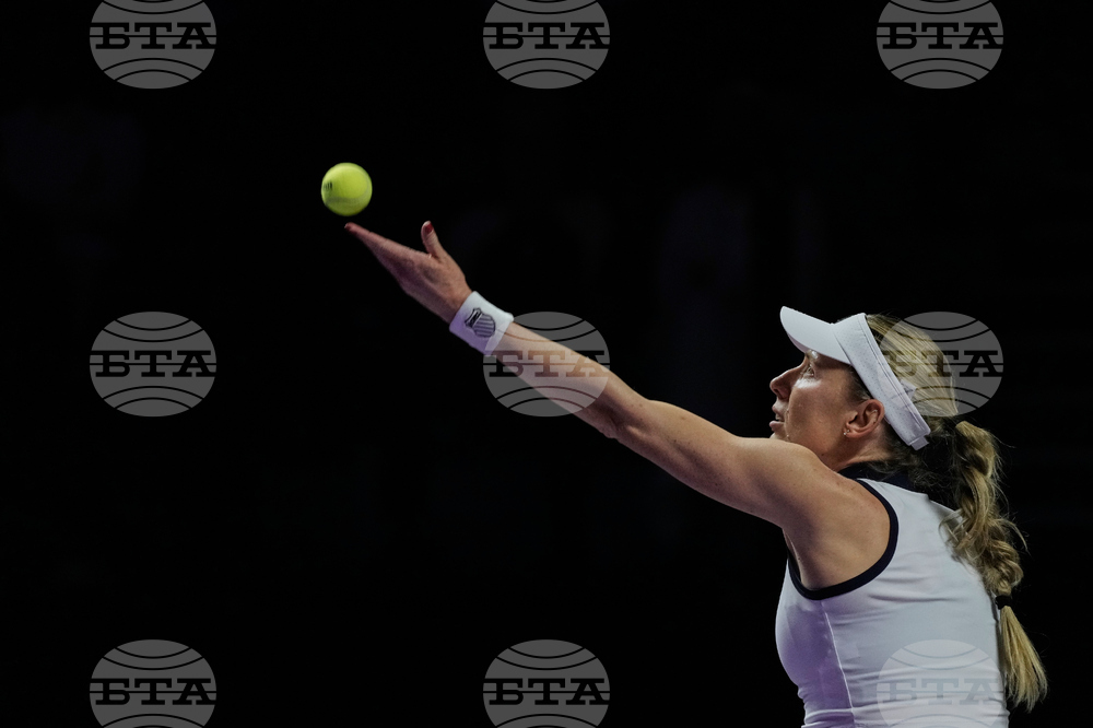 APTOPIX Saudi Arabia Tennis WTA Finals