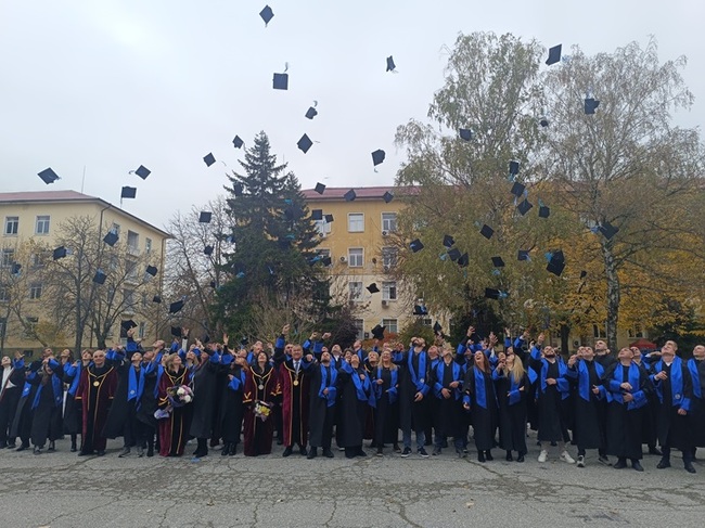 Тържествена церемония по дипломиране на випуск 2025 на Висшето транспортно училище „Тодор Каблешков“