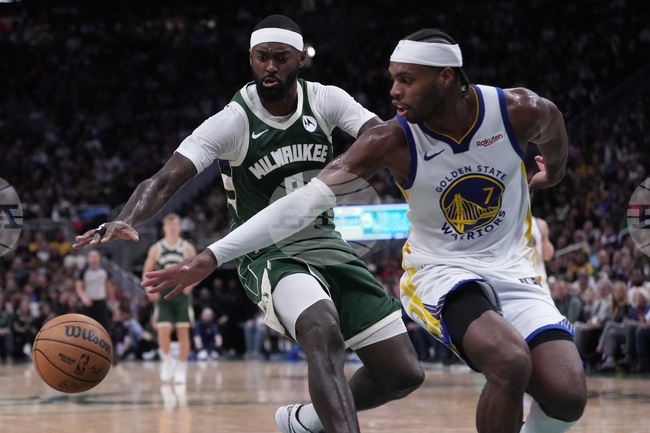 CORRECTION Warriors Bucks Basketball