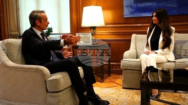 АНА-МПА: Гръцко-американските отношения бележат исторически връх, каза гръцкият премиер Кириакос Мицотакис