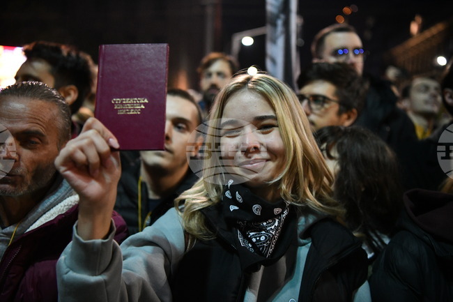 Студентското движение в Сърбия се регистрира като сдружение за период от една година 