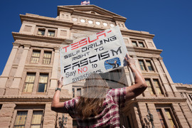 Texas Tesla Elon Musk Protest