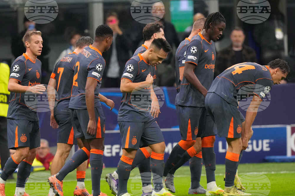 Лаутаро Мартинес посвети гола си срещу Кайрат в Шампионската лига на контузения Ашраф Хакими