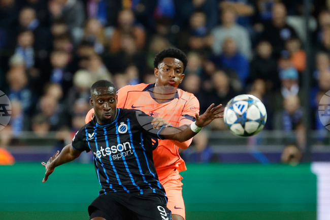 APTOPIX Belgium Soccer Champions League