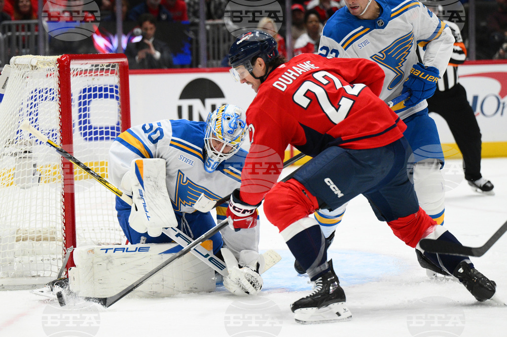 Blues Capitals Hockey