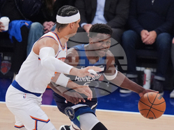 Timberwolves Knicks Basketball