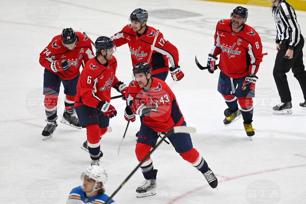 Blues Capitals Hockey