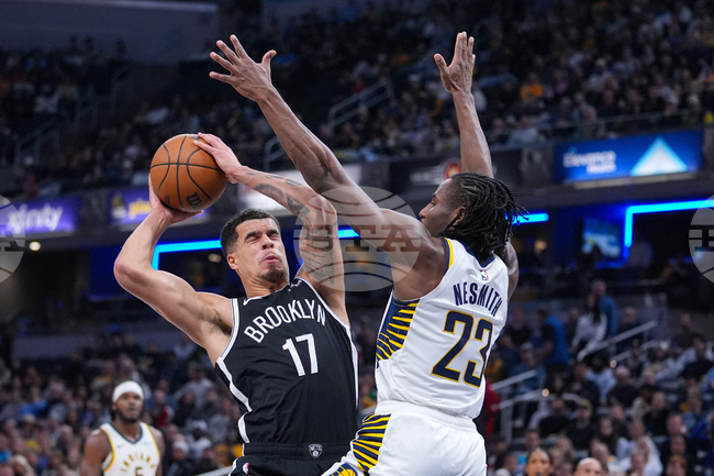 Nets Pacers Basketball