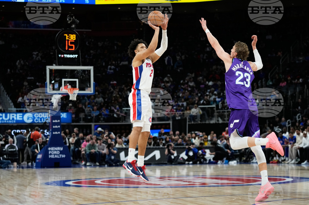 Jazz Pistons Basketball