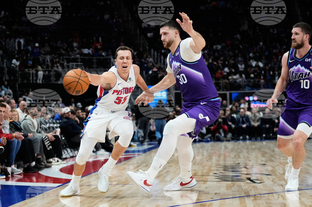 Jazz Pistons Basketball