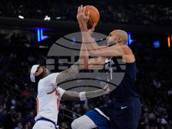 Timberwolves Knicks Basketball