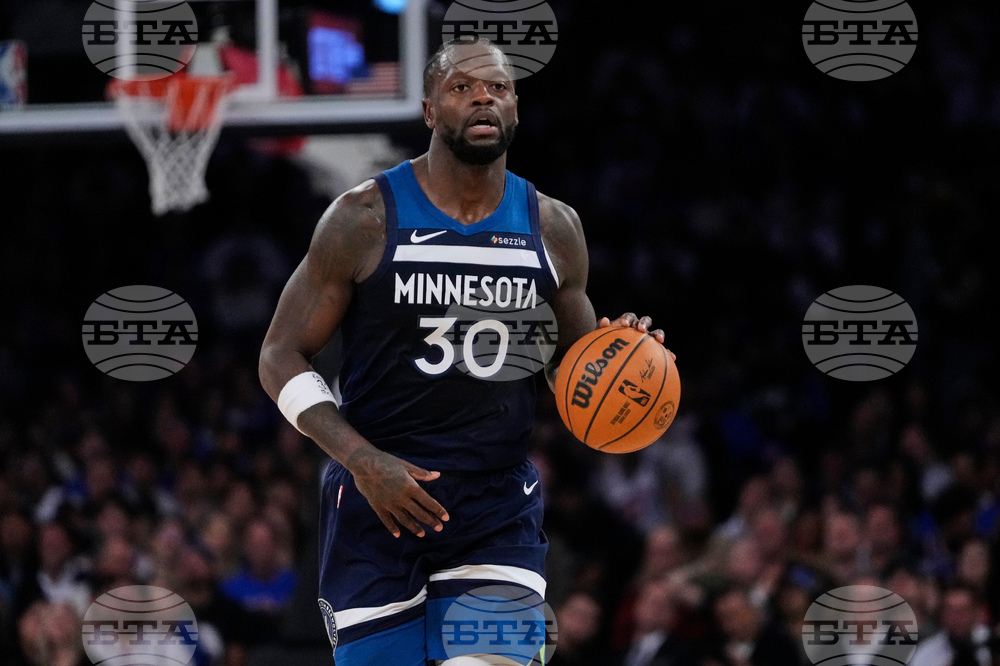 Timberwolves Knicks Basketball