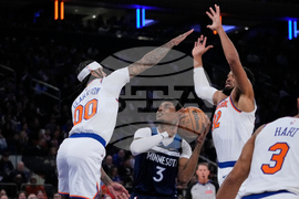Timberwolves Knicks Basketball