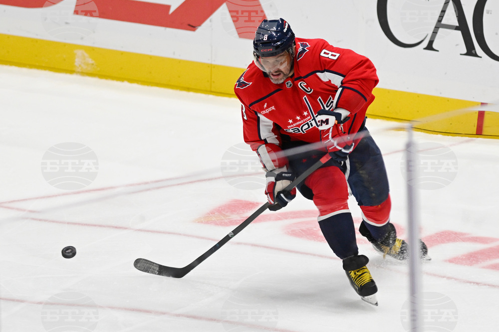 APTOPIX Blues Capitals Hockey