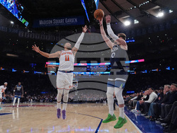 Timberwolves Knicks Basketball