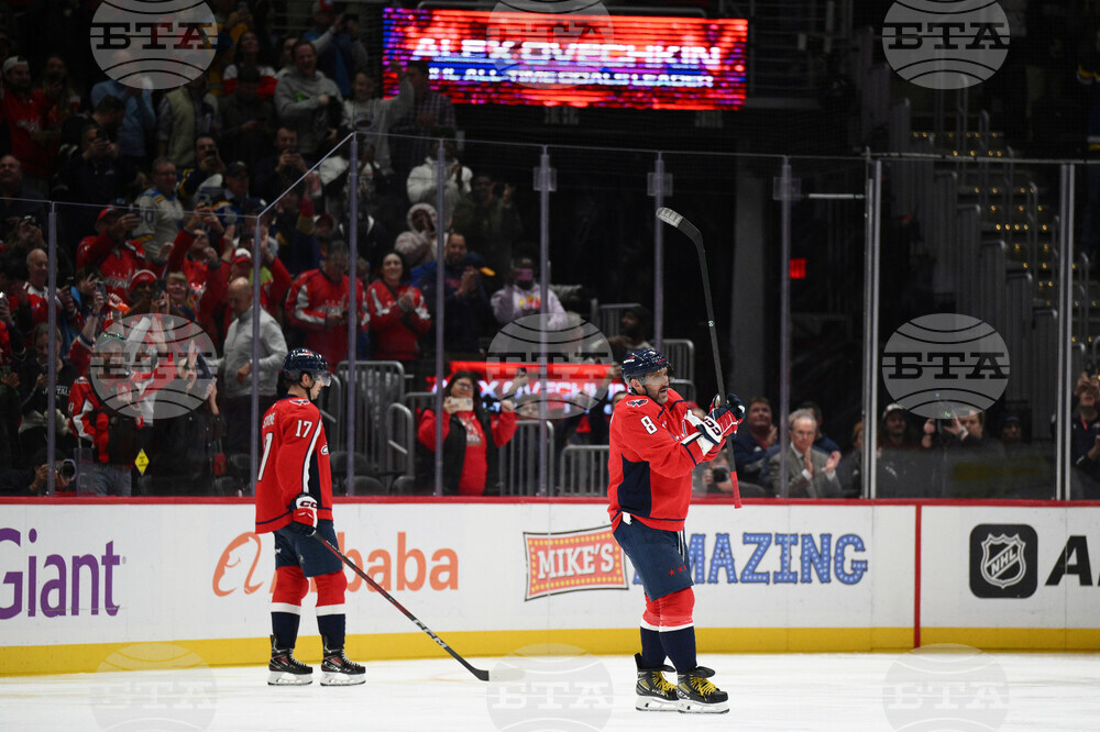 Blues Capitals Hockey