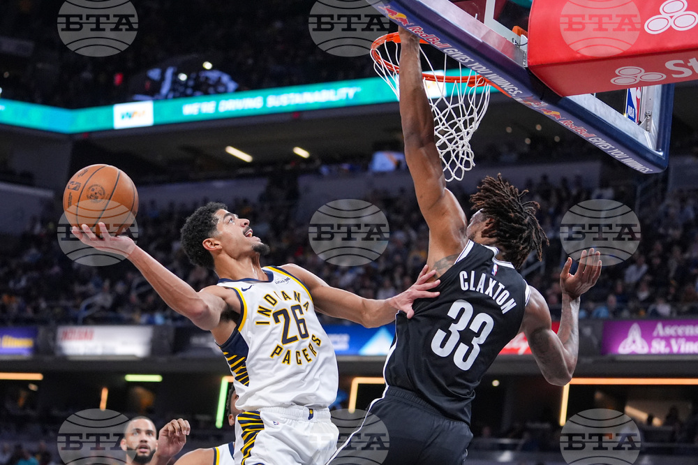 Nets Pacers Basketball