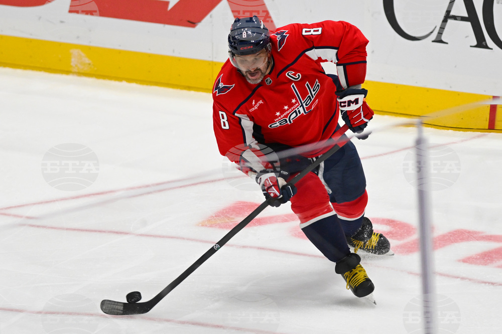 APTOPIX Blues Capitals Hockey