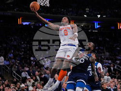 Timberwolves Knicks Basketball