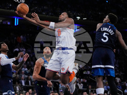 Timberwolves Knicks Basketball