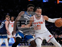 Timberwolves Knicks Basketball