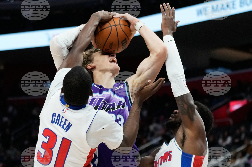 Jazz Pistons Basketball