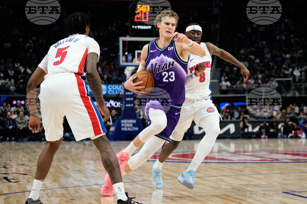 Jazz Pistons Basketball