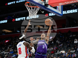 Jazz Pistons Basketball