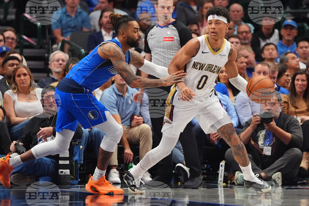 Pelicans Mavericks Basketball