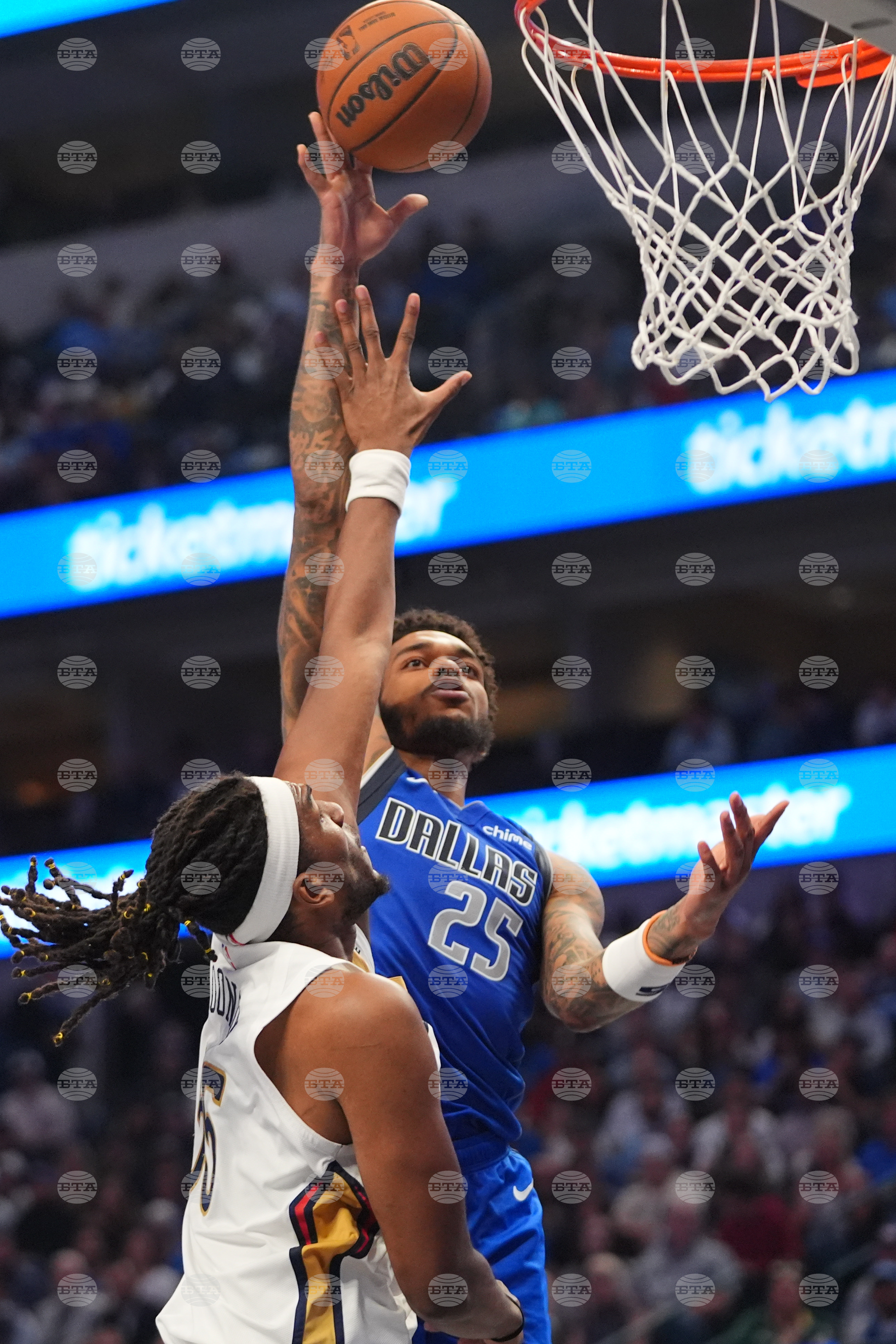 Pelicans Mavericks Basketball