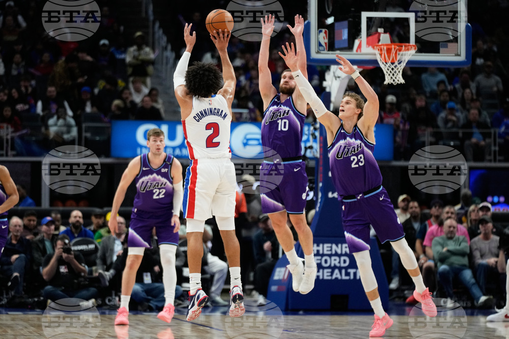 Jazz Pistons Basketball