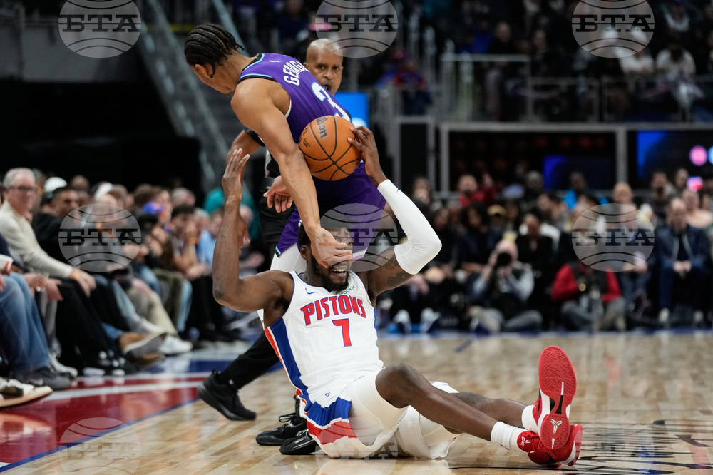 Jazz Pistons Basketball