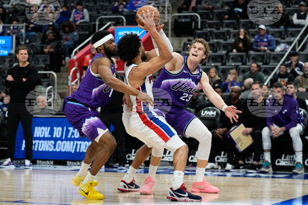 Jazz Pistons Basketball