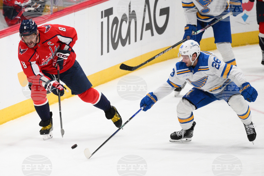 Blues Capitals Hockey