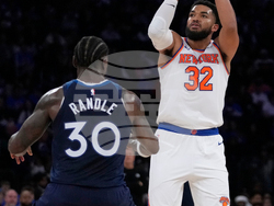 Timberwolves Knicks Basketball