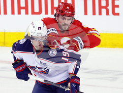 Blue Jackets Flames Hockey