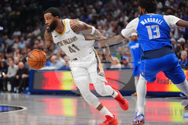 Pelicans Mavericks Basketball