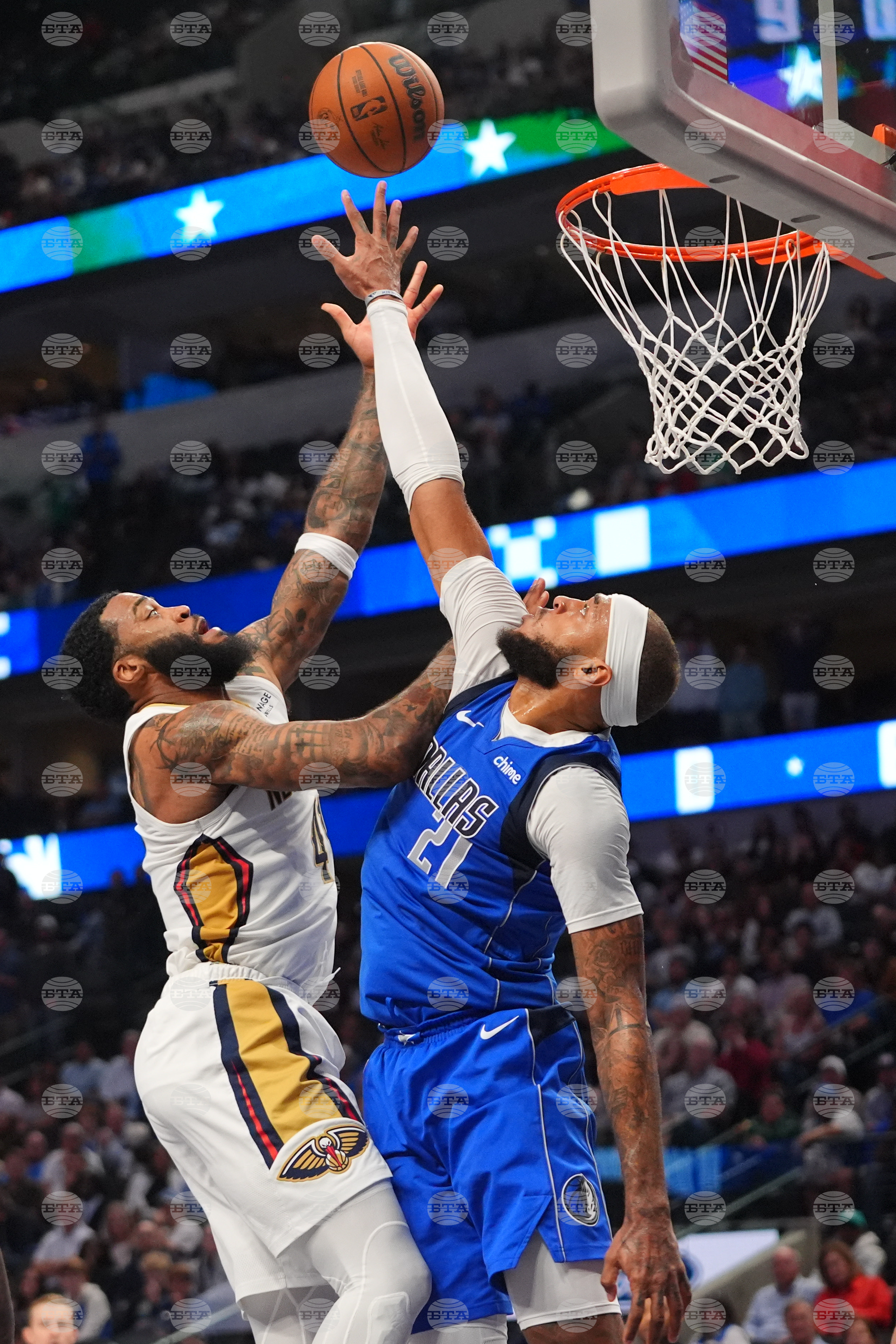 Pelicans Mavericks Basketball