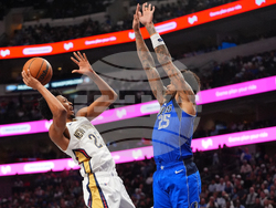 Pelicans Mavericks Basketball