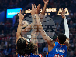 Trail Blazers Thunder Basketball