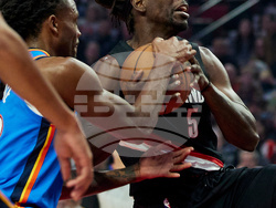 Trail Blazers Thunder Basketball