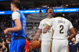 Pelicans Mavericks Basketball