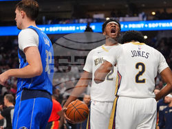 Pelicans Mavericks Basketball