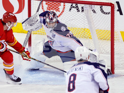 Blue Jackets Flames Hockey