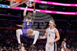 Spurs Lakers Basketball