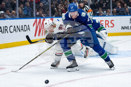 Blackhawks Canucks Hockey