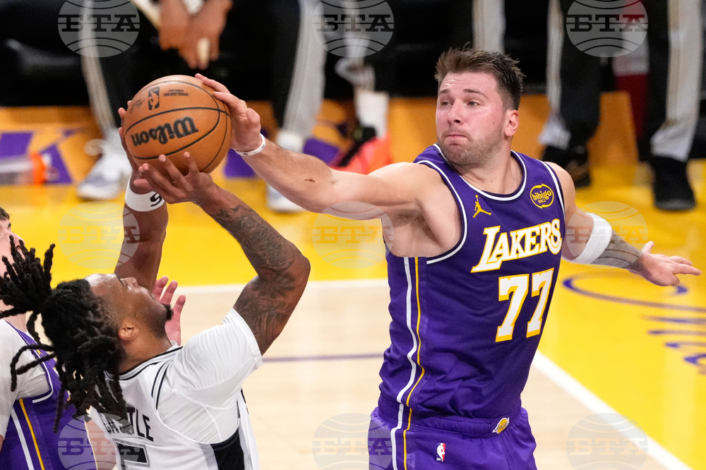 Spurs Lakers Basketball